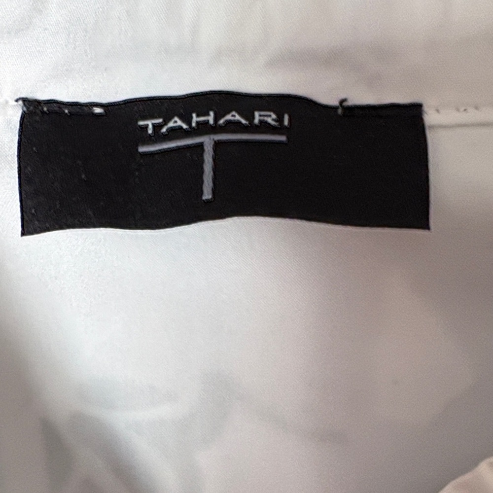 Tahari Floral Button Down Midi Dress - Picture 6 of 13